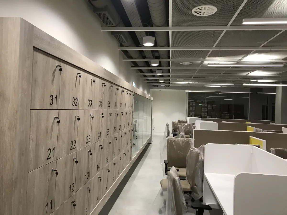 Interior of Project